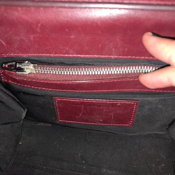 Alexander Wang Mini Chastity Oxblood Leather Xbody - Picture 10 of 14